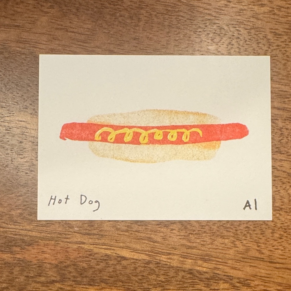 Inciardi Mini Prints Hot Dog